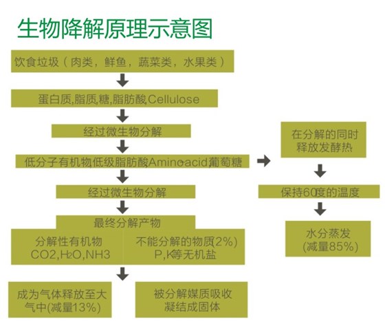 餐厨垃圾处理器生物降解原理理